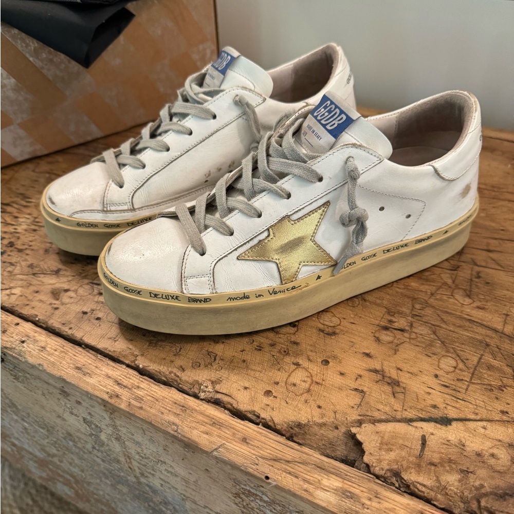 Golden Goose high star sneakers. Size 37.